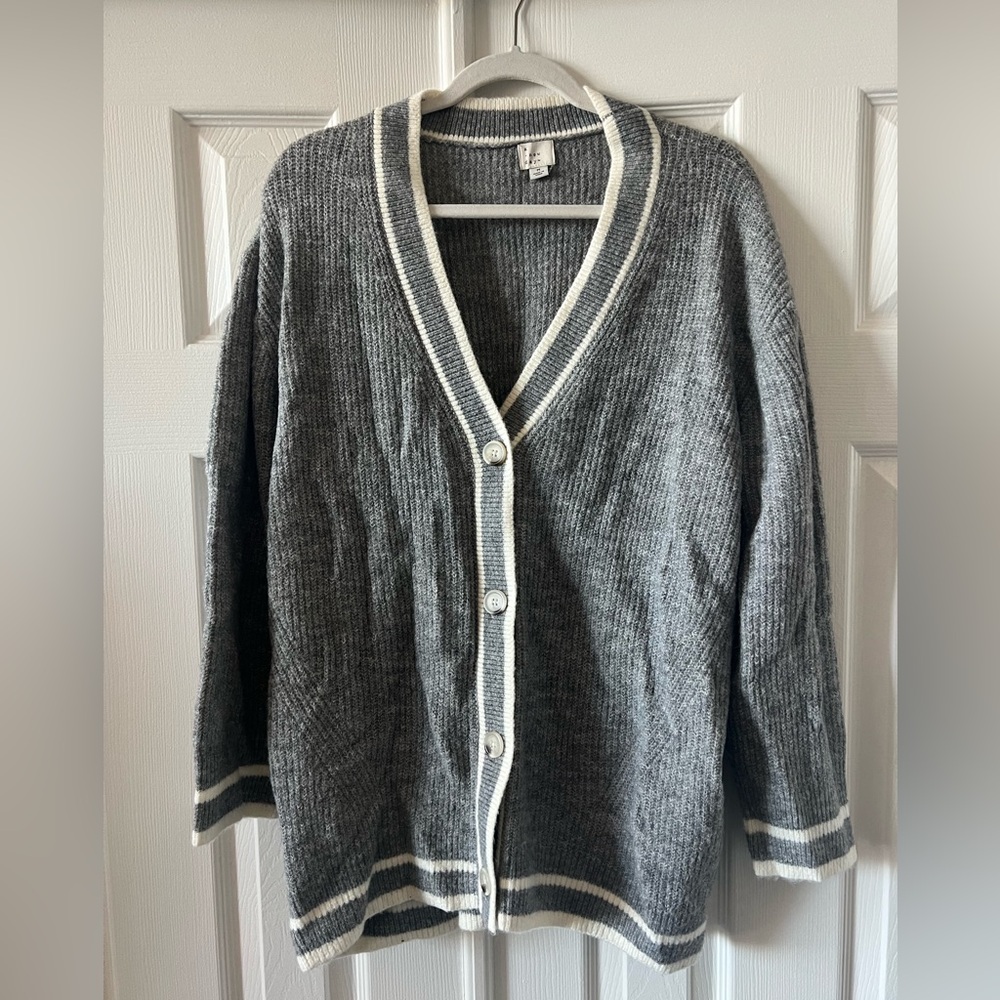 A New Day (Target) Oversized Gray Cardigan- M